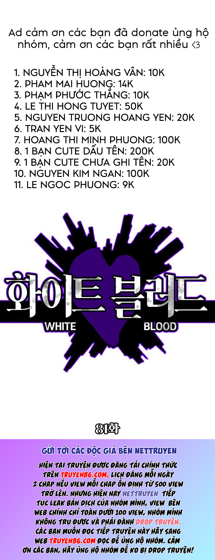 đọc truyện Màu Trắng. Chương 81 ảnh 5 tại Thiên Thai Truyện