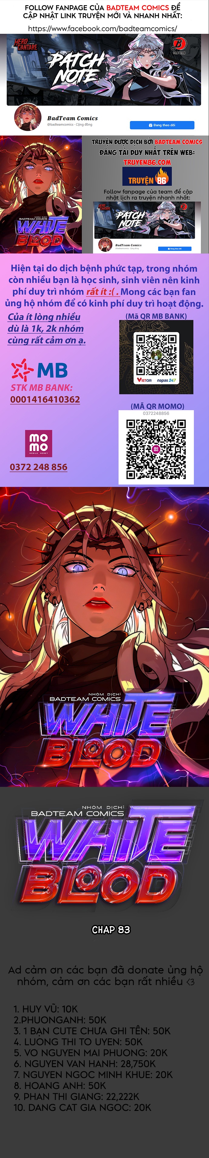 đọc truyện Màu Trắng. Chương 83 ảnh 3 tại Thiên Thai Truyện