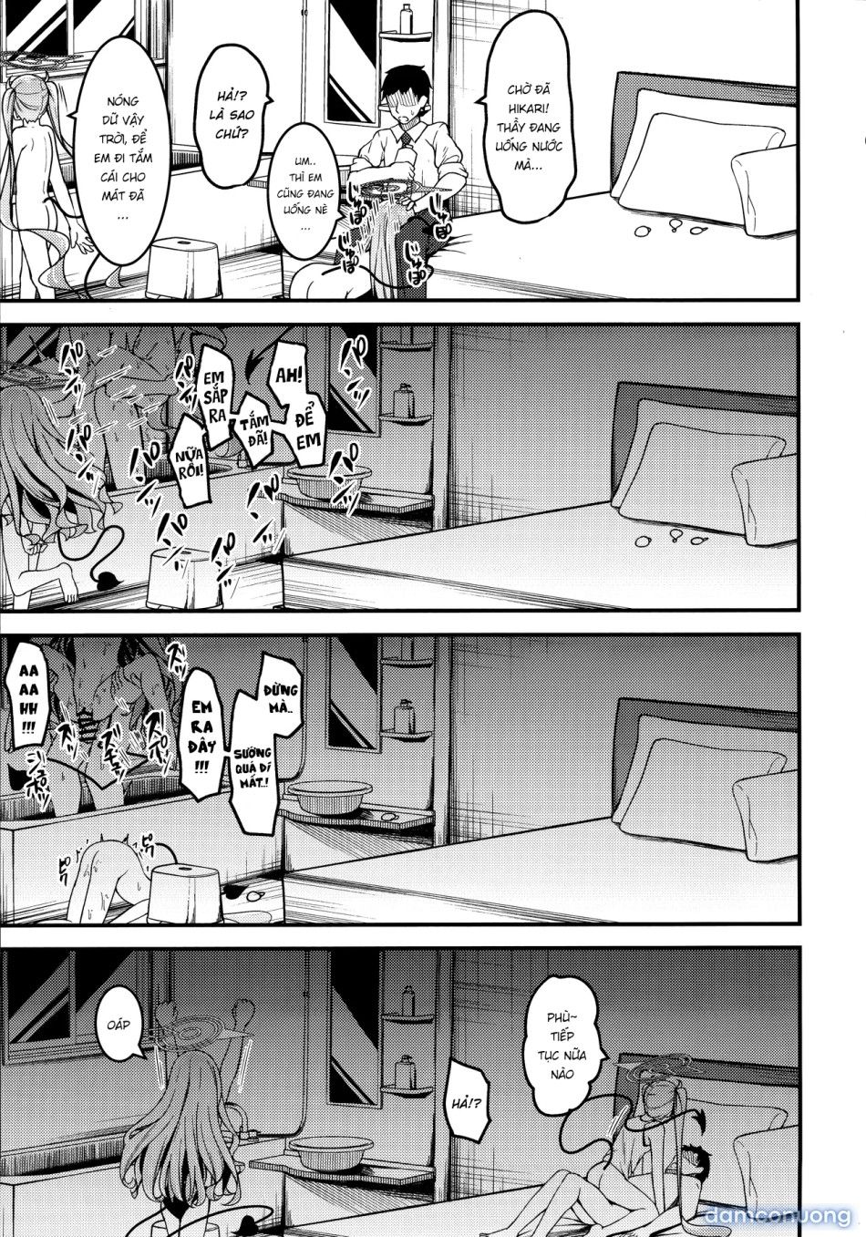 đọc truyện Mấy Cái Đứa Từ Nhà Shupogaki Rất Chi Là Hư Nên Tôi Cho Tụi Nó Một Bài Học Nhưng Không Ngờ Tôi Lại Bị Tụi Nó Cho Ăn Hành Trên Giường! đánh bom thanh hóa ảnh 15 tại Giả Dược