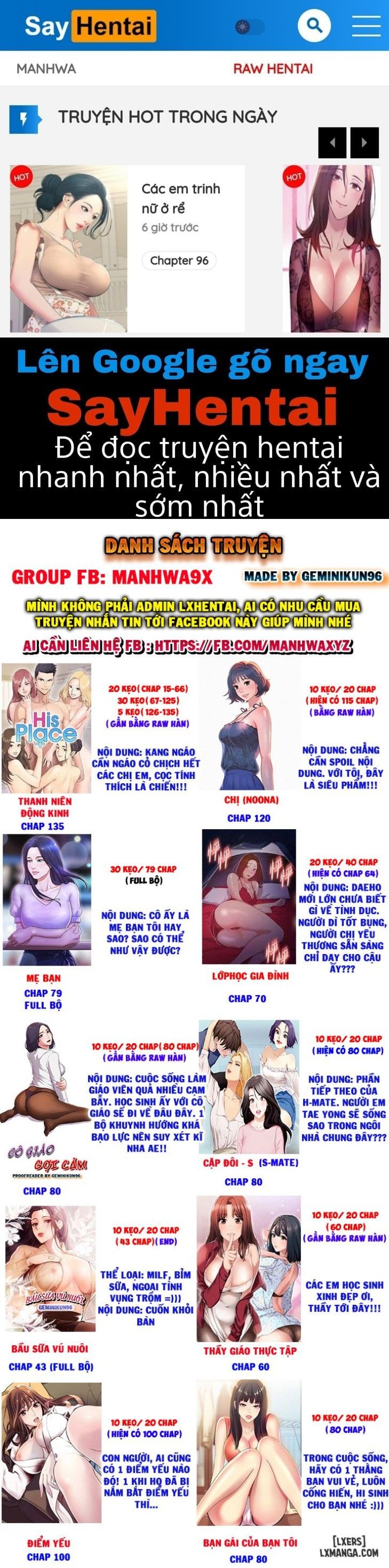 Mày Chén Mẹ Tao, Tao Chén Cả Họ Nhà Mày Để Báo Thù Chương 1 page 1 - Giả Dược