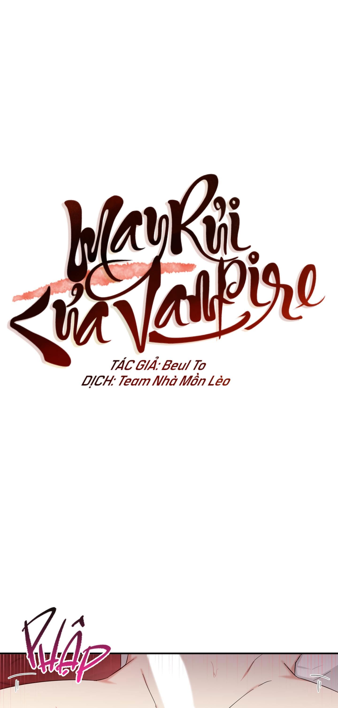 đọc truyện May Rủi Của Vampire Chương 31 ảnh 2 tại Thiên Thai Truyện