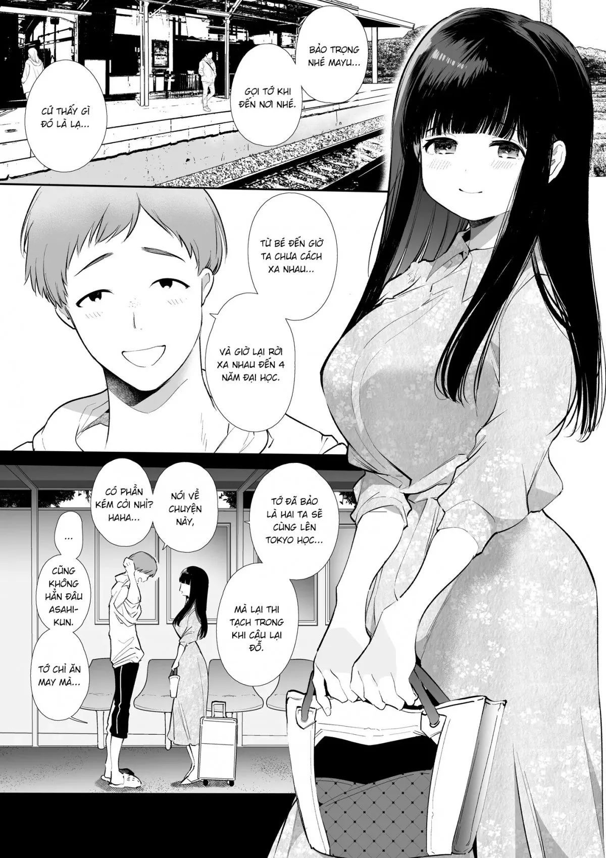 đọc truyện Mayu-chan Ntr ~daigaku Shingaku No Tame Joukyou Shita Oneshot ảnh 5 tại Thiên Thai Truyện