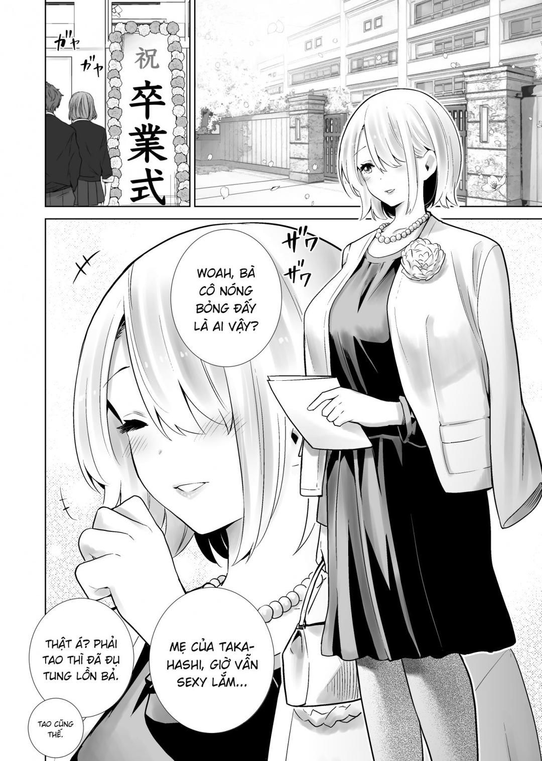 Mẹ Bạn Dự Lễ Tốt Nghiệp Của Tôi Oneshot page 2 - Giả Dược