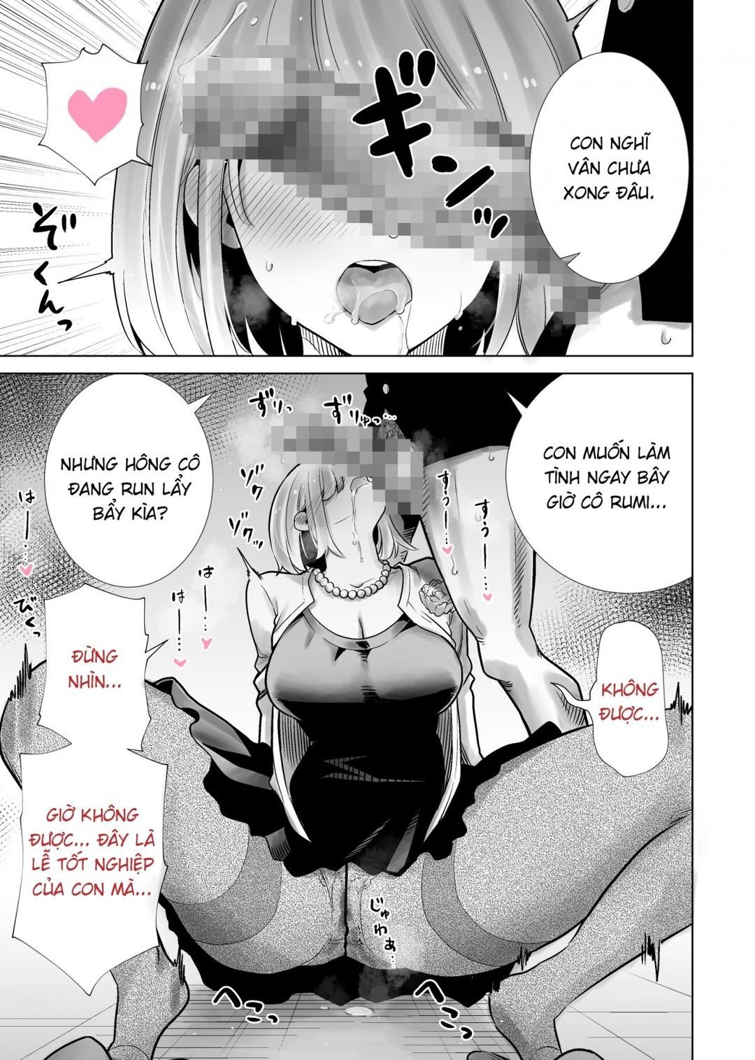 Mẹ Bạn Dự Lễ Tốt Nghiệp Của Tôi Oneshot page 9 - Giả Dược