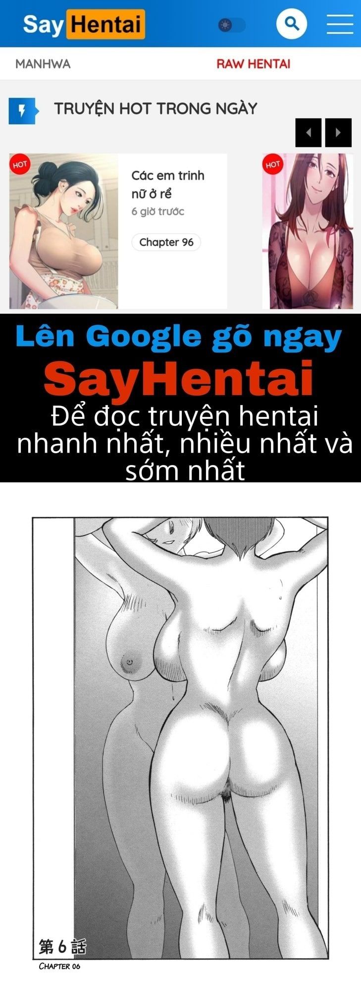 đọc truyện Mẹ, Bạn Mẹ Và Cô Giáo, Những Tình Yêu To Bự Của Tôi Chương 6 ảnh 1 tại Thiên Thai Truyện