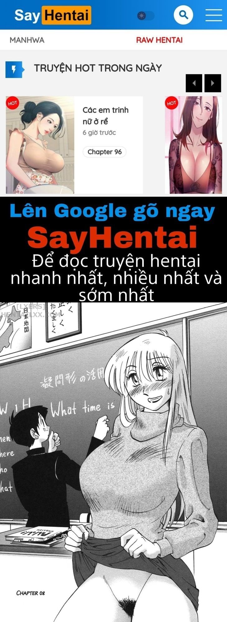 đọc truyện Mẹ, Bạn Mẹ Và Cô Giáo, Những Tình Yêu To Bự Của Tôi Chương 8 ảnh 1 tại Thiên Thai Truyện