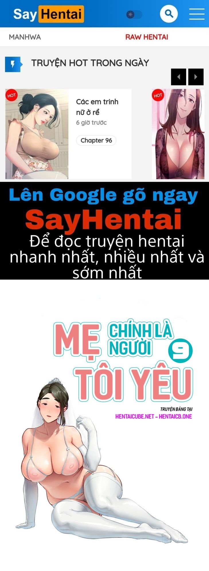 đọc truyện Mẹ Chính Là Người Tôi Yêu! Chương 9.1 ảnh 1 tại Truyện Dạ Ký