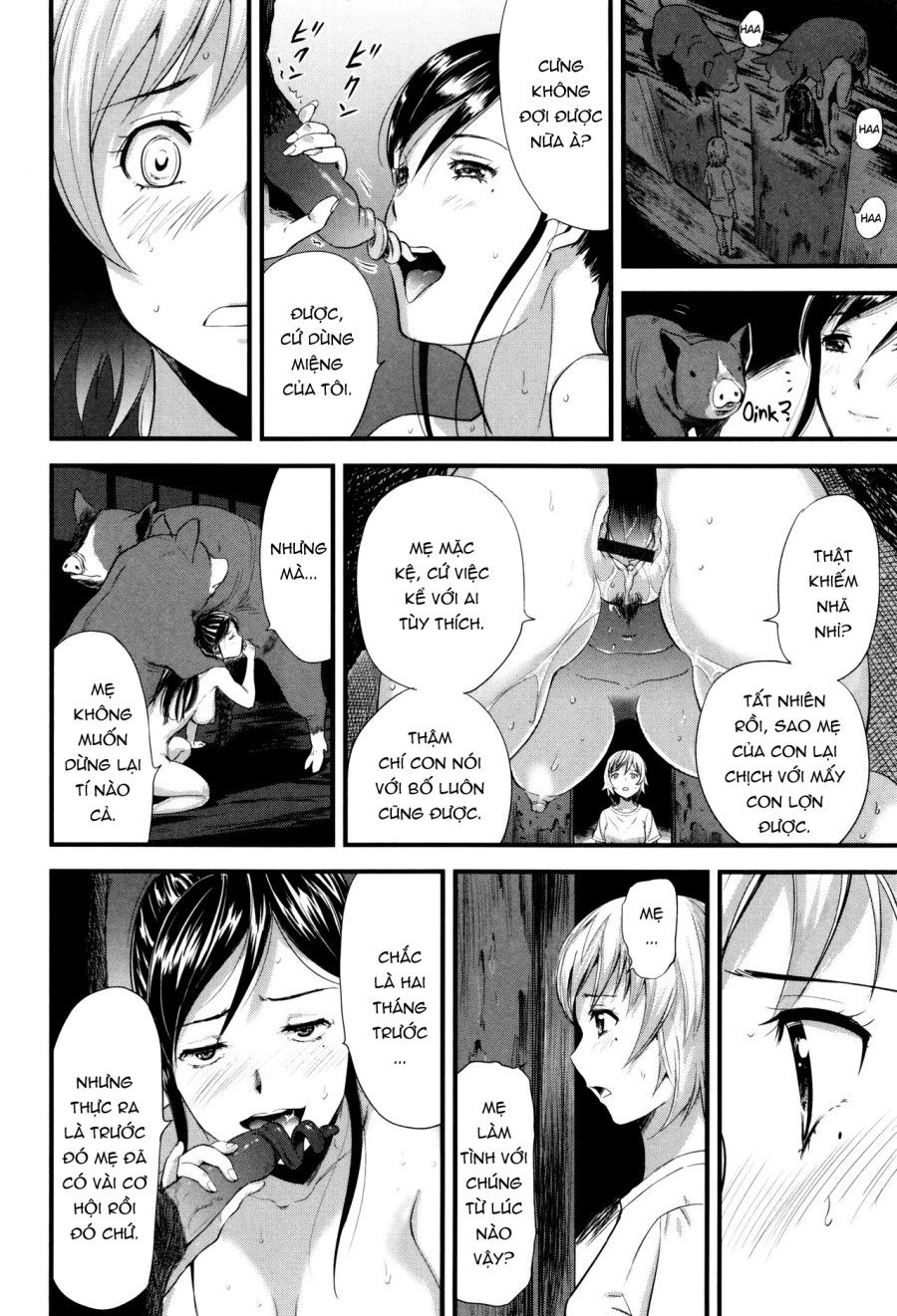 Mẹ Con Nhà Lợn Oneshot page 12 - Giả Dược