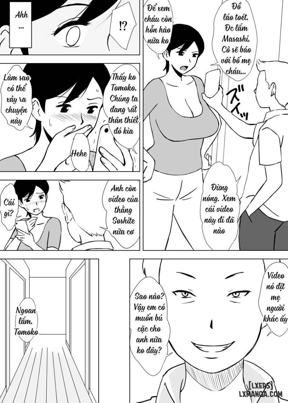 Mẹ Của Tôi Bị Biến Thành Đồ Chơi Tình Dục Chương 1 page 21 - Giả Dược
