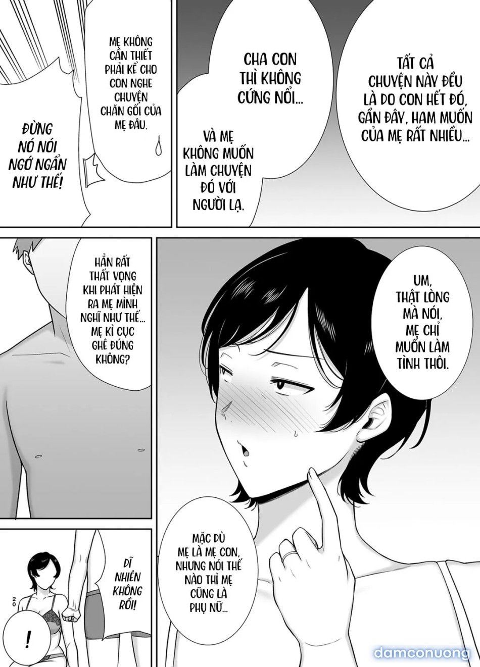 đọc truyện Mẹ Cũng Là Phụ Nữ [kaa-san Datte Onna Nandayo!; Mothers Are Women Too!] Chương 1 ảnh 22 tại Thiên Thai Truyện