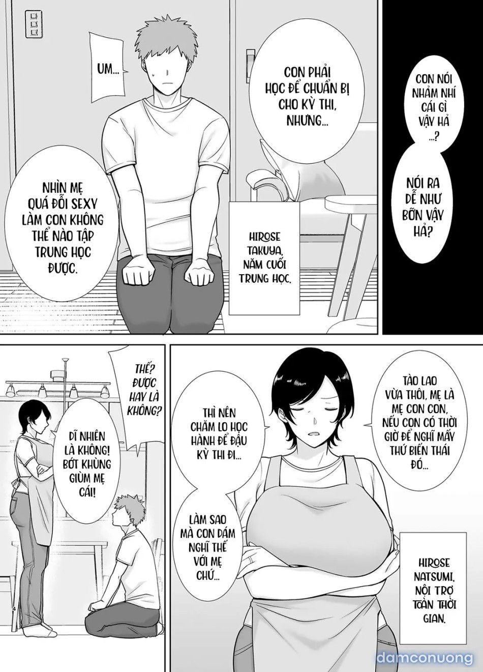 đọc truyện Mẹ Cũng Là Phụ Nữ [kaa-san Datte Onna Nandayo!; Mothers Are Women Too!] Chương 1 ảnh 6 tại Thiên Thai Truyện