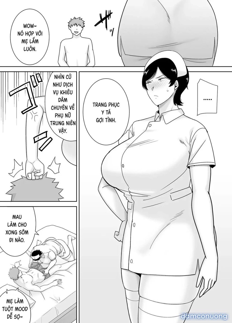 đọc truyện Mẹ Cũng Là Phụ Nữ [kaa-san Datte Onna Nandayo!; Mothers Are Women Too!] Chương 4 ảnh 35 tại Thiên Thai Truyện