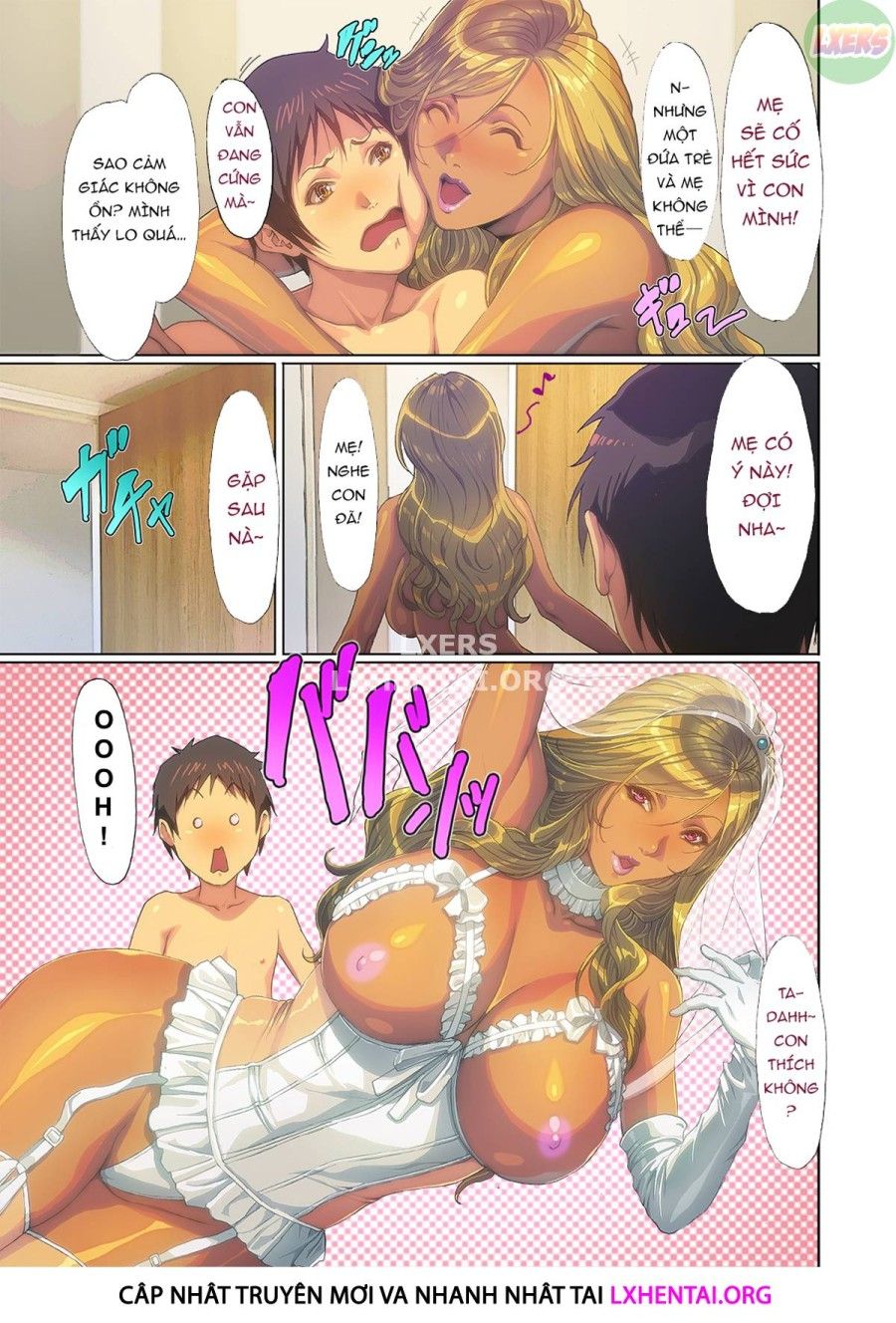 Mẹ Gyaru Xuất Hiện Ở Nhà Tôi!! Chương 1 page 22 - Giả Dược