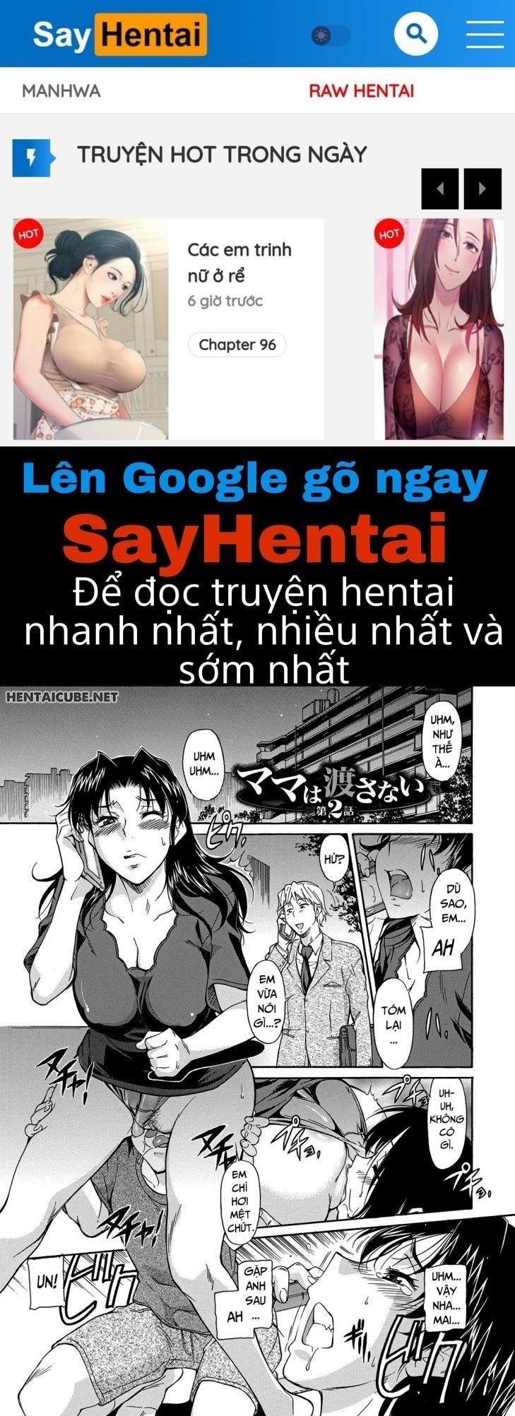 đọc truyện Mẹ Là ... Của Con - Không Che Chương 2 ảnh 1 tại Truyện Dạ Ký