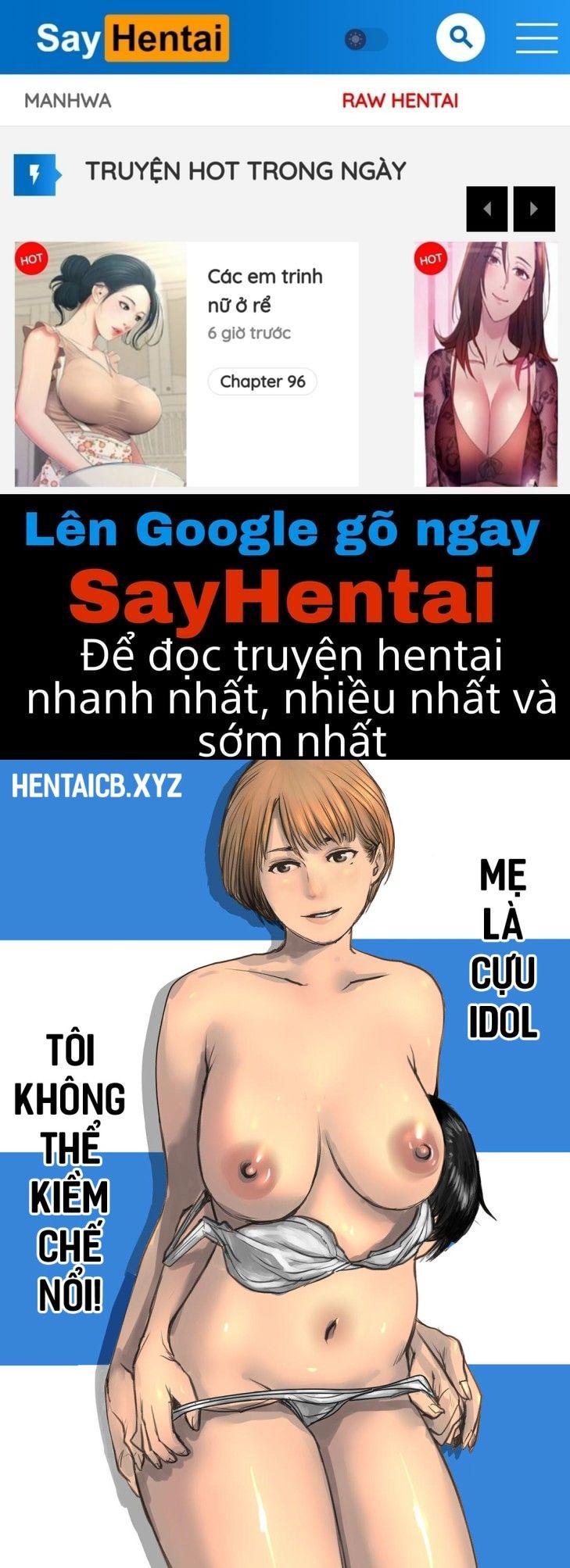 đọc truyện Mẹ Là Cựu Idol, Tôi Không Kiềm Chế Nổi Oneshot ảnh 2 tại Thiên Thai Truyện