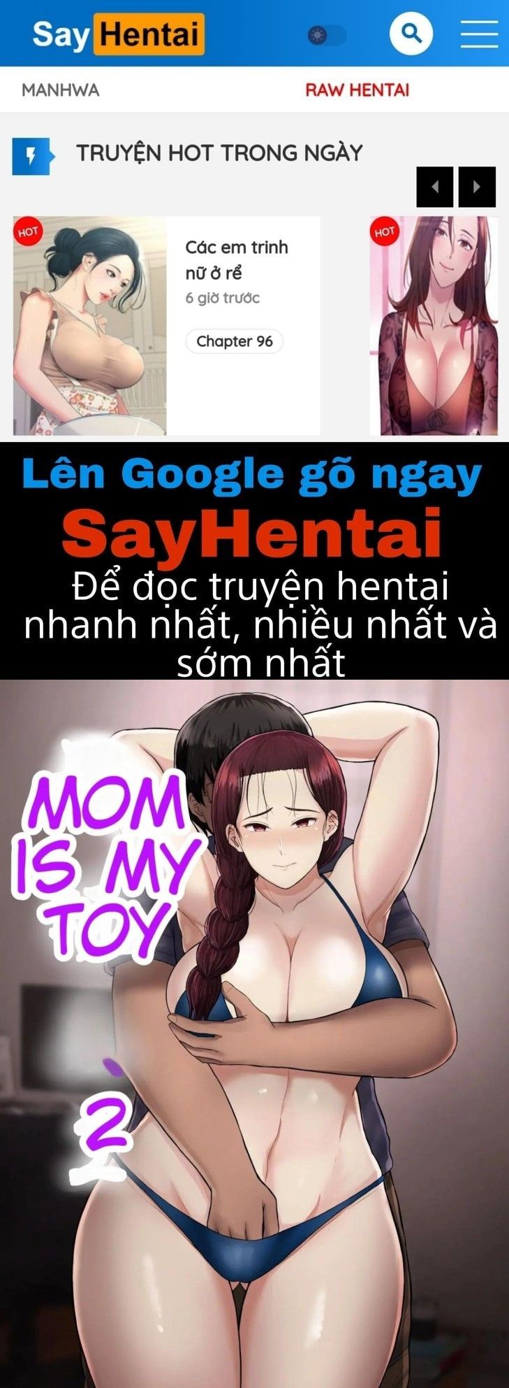 đọc truyện Mẹ Là Đồ Chơi Của Tôi Chương 2 ảnh 1 tại Truyện Dạ Ký