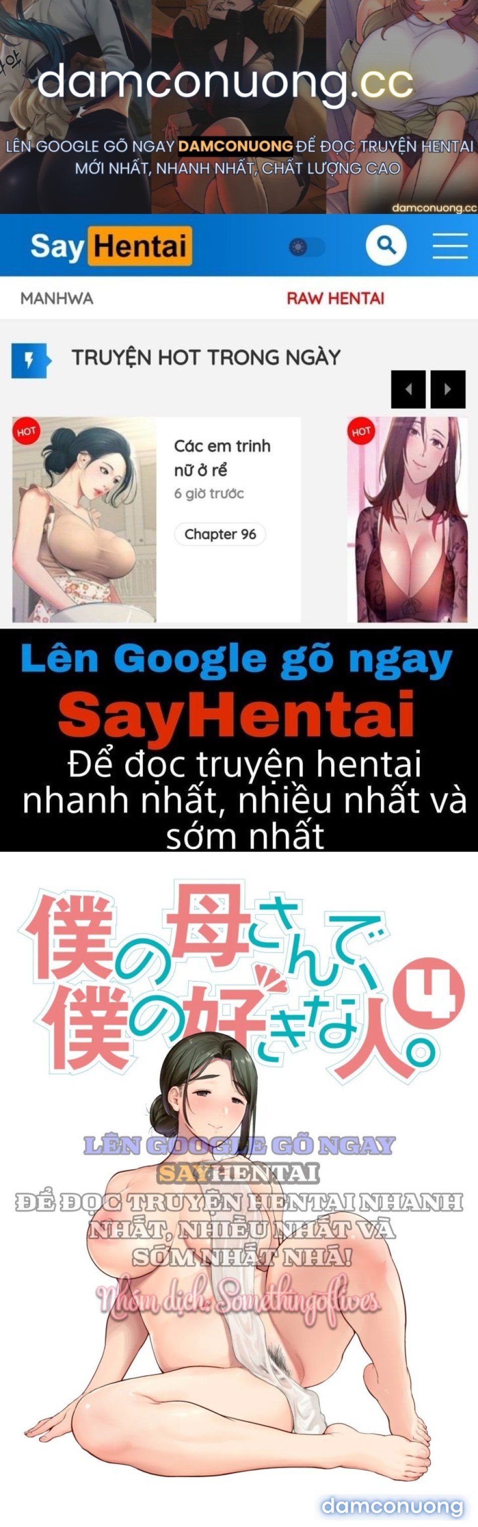 đọc truyện Mẹ Là Người Mà Tôi Yêu Phần 4 Chương 1 ảnh 2 tại Thiên Thai Truyện