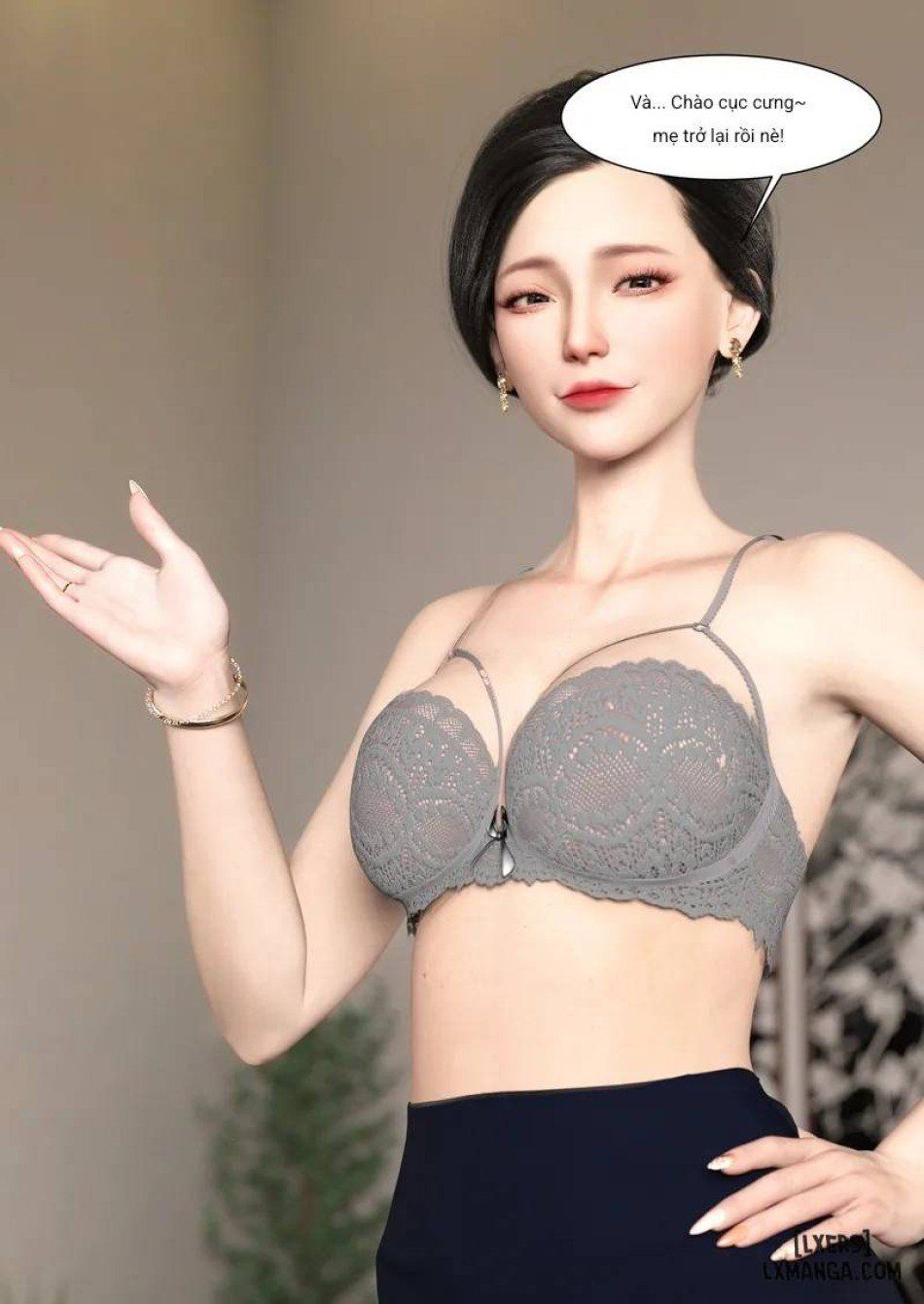 đọc truyện Mẹ Tôi Bị Thằng Bạn Chơi. Chương 1.2 ảnh 14 tại Giả Dược
