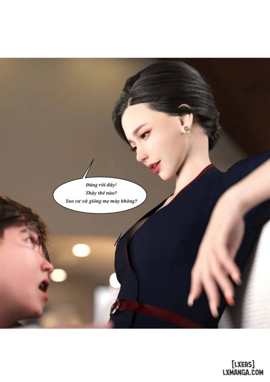 đọc truyện Mẹ Tôi Bị Thằng Bạn Chơi. Chương 2.2 ảnh 18 tại Truyện Dạ Ký