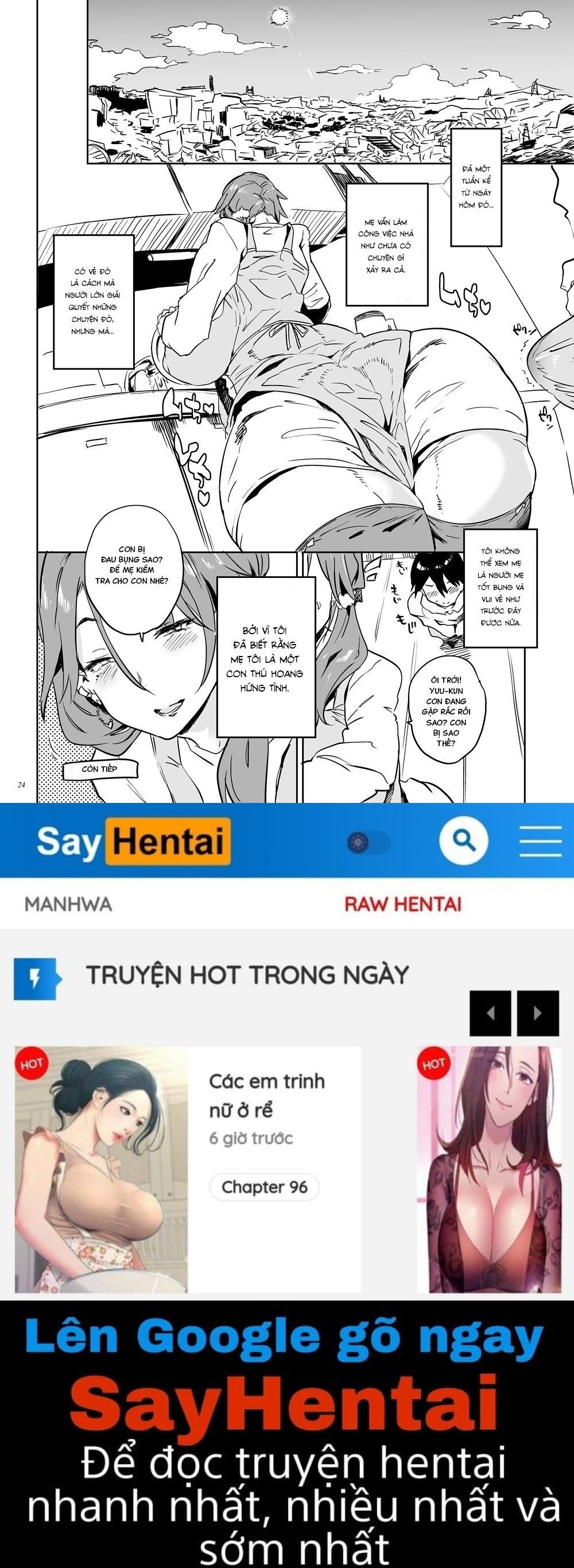 đọc truyện Mẹ Tôi Đi Suối Nước Nóng! Oneshot ảnh 24 tại Thiên Thai Truyện