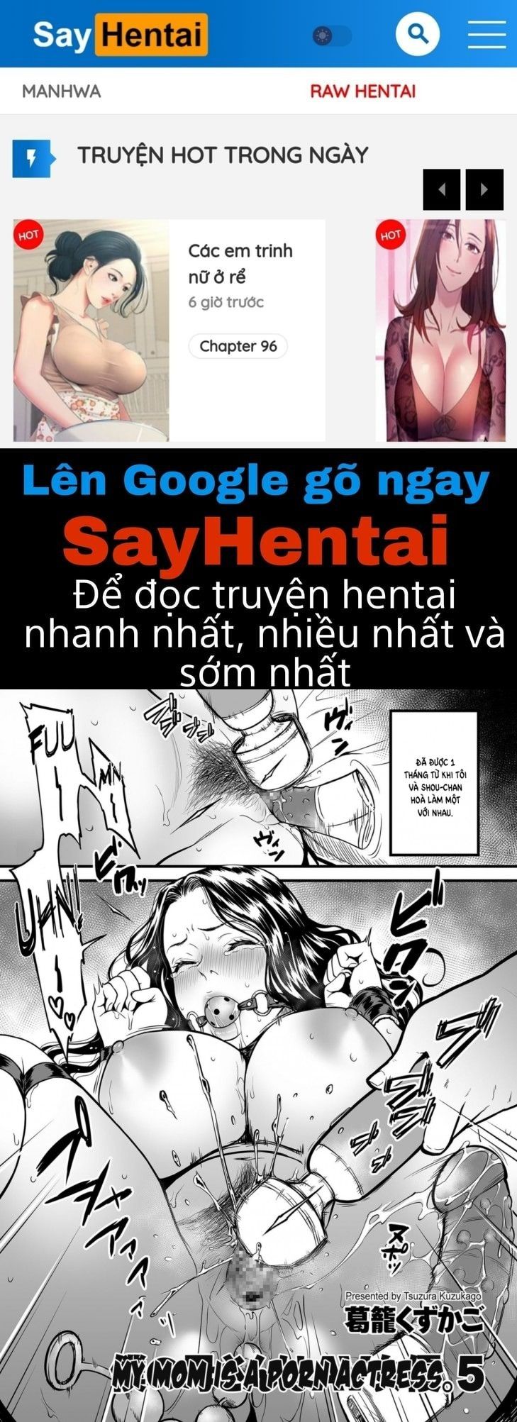 đọc truyện Mẹ Tôi Là Diễn Viên Jav Chương 5 ảnh 1 tại Giả Dược