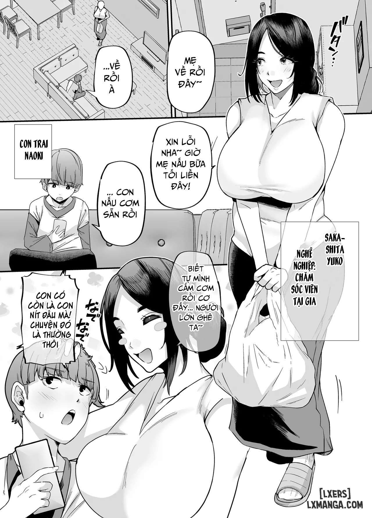 đọc truyện Mẹ Tôi Là Người Giúp Việc Nhà - Từ Dọn Dẹp Phòng Đến Thỏa Mãn Ham Muốn Tình Dục Chương 1 ảnh 3 tại Thiên Thai Truyện