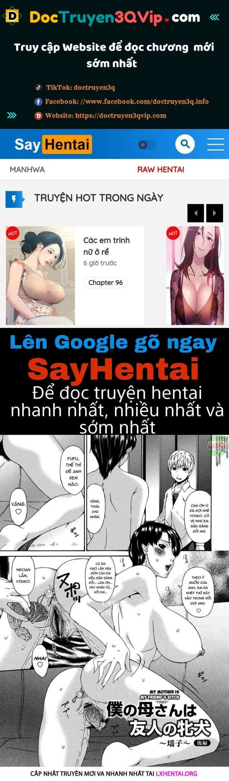 đọc truyện Mẹ Tôi Là Nô Lệ Của Thằng Bạn Tôi Chương 2 ảnh 1 tại Thiên Thai Truyện