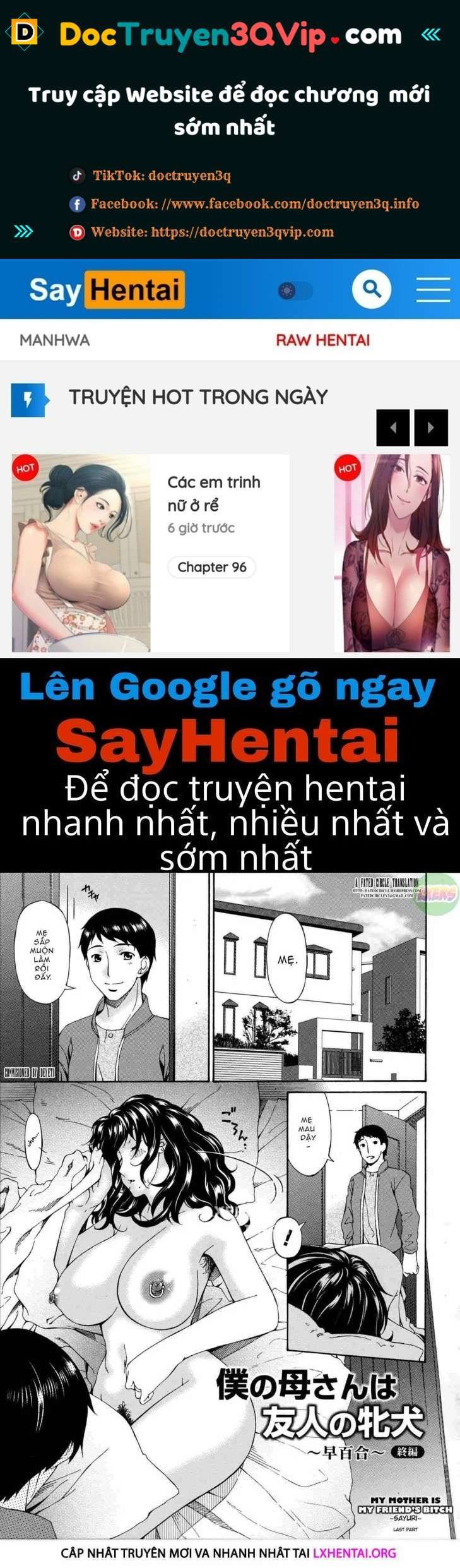 đọc truyện Mẹ Tôi Là Nô Lệ Của Thằng Bạn Tôi Chương 6 ảnh 1 tại Thiên Thai Truyện
