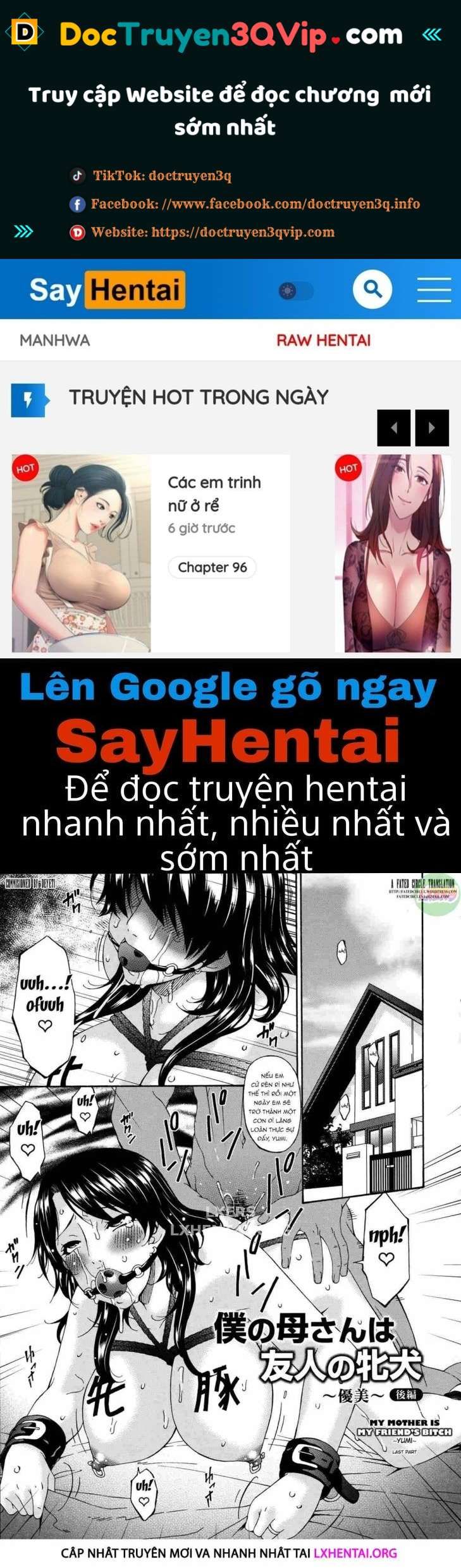 đọc truyện Mẹ Tôi Là Nô Lệ Của Thằng Bạn Tôi Chương 9 ảnh 1 tại Thiên Thai Truyện