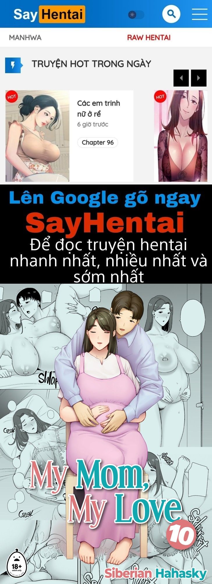 đọc truyện Mẹ Tôi, Tình Yêu Của Tôi 10 Chương 1 ảnh 2 tại Thiên Thai Truyện