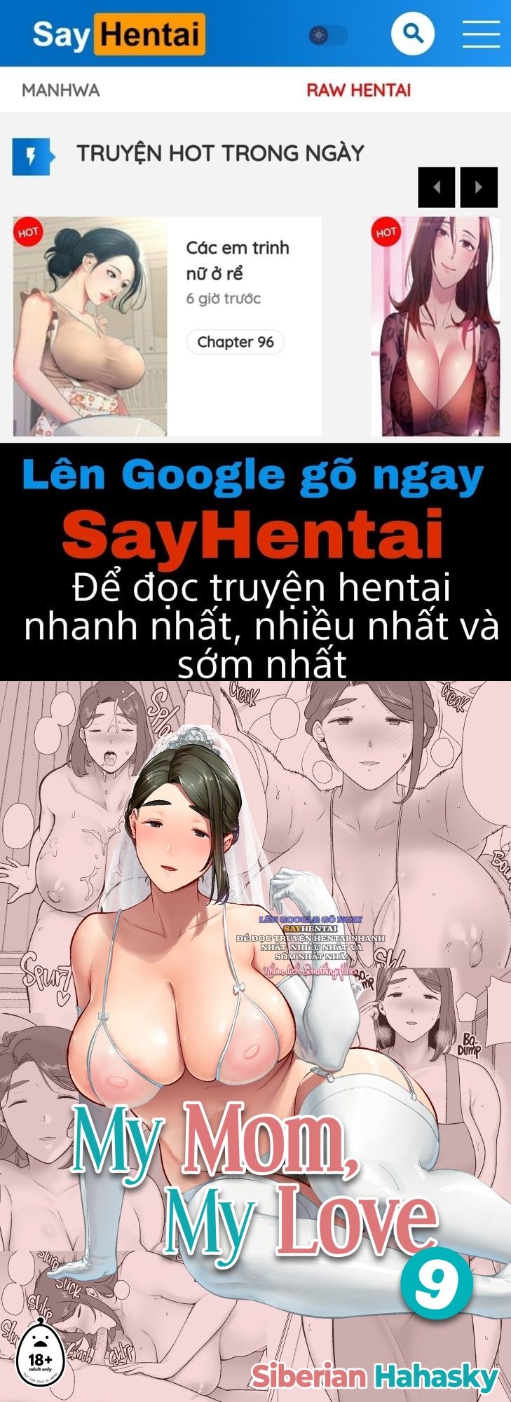 đọc truyện Mẹ Tôi, Tình Yêu Của Tôi 9 Chương 1 ảnh 2 tại Thiên Thai Truyện