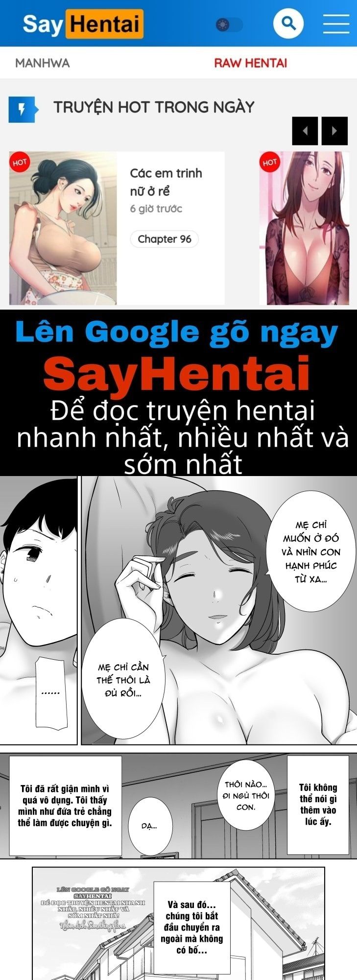 đọc truyện Mẹ Tôi, Tình Yêu Của Tôi 9 Chương 2 ảnh 2 tại Thiên Thai Truyện