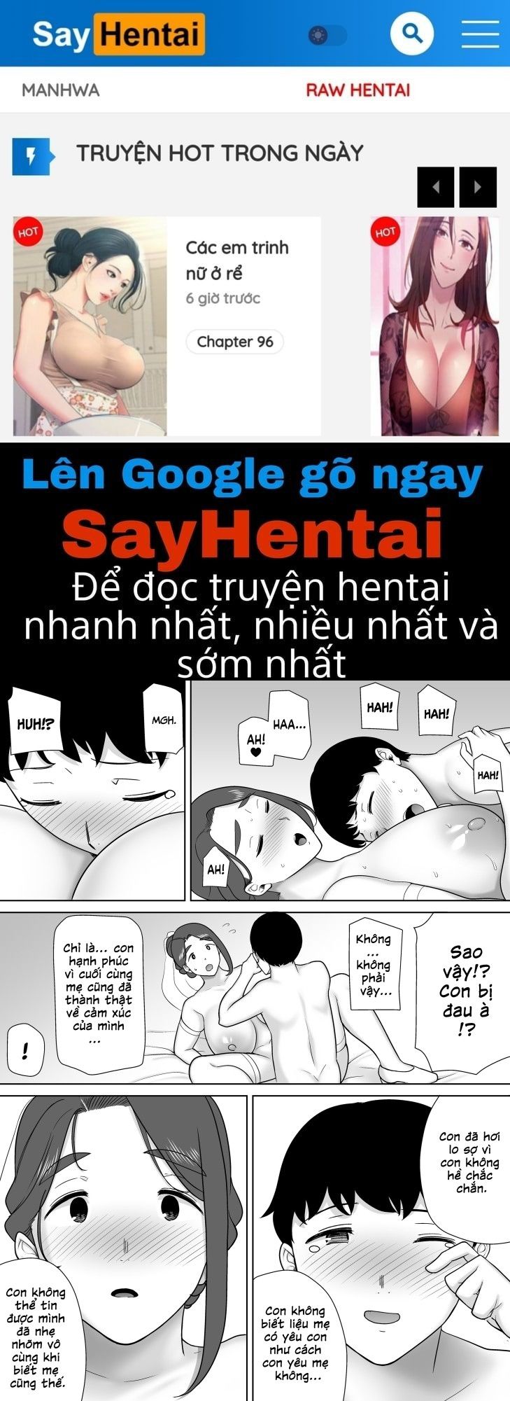 đọc truyện Mẹ Tôi, Tình Yêu Của Tôi 9 Chương 4 ảnh 2 tại Thiên Thai Truyện