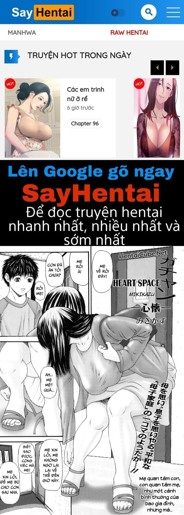 đọc truyện Mẹ Ướt Đẫm Rồi Chương 10 ảnh 1 tại Truyện Dạ Ký
