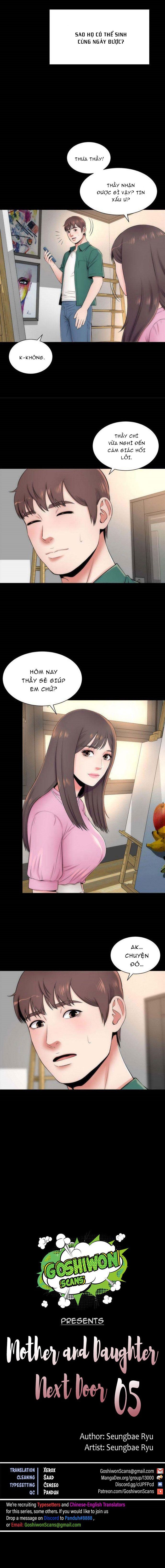 đọc truyện Mẹ Và Con Gái Nhà Bên Chương 5 ảnh 3 tại Thiên Thai Truyện