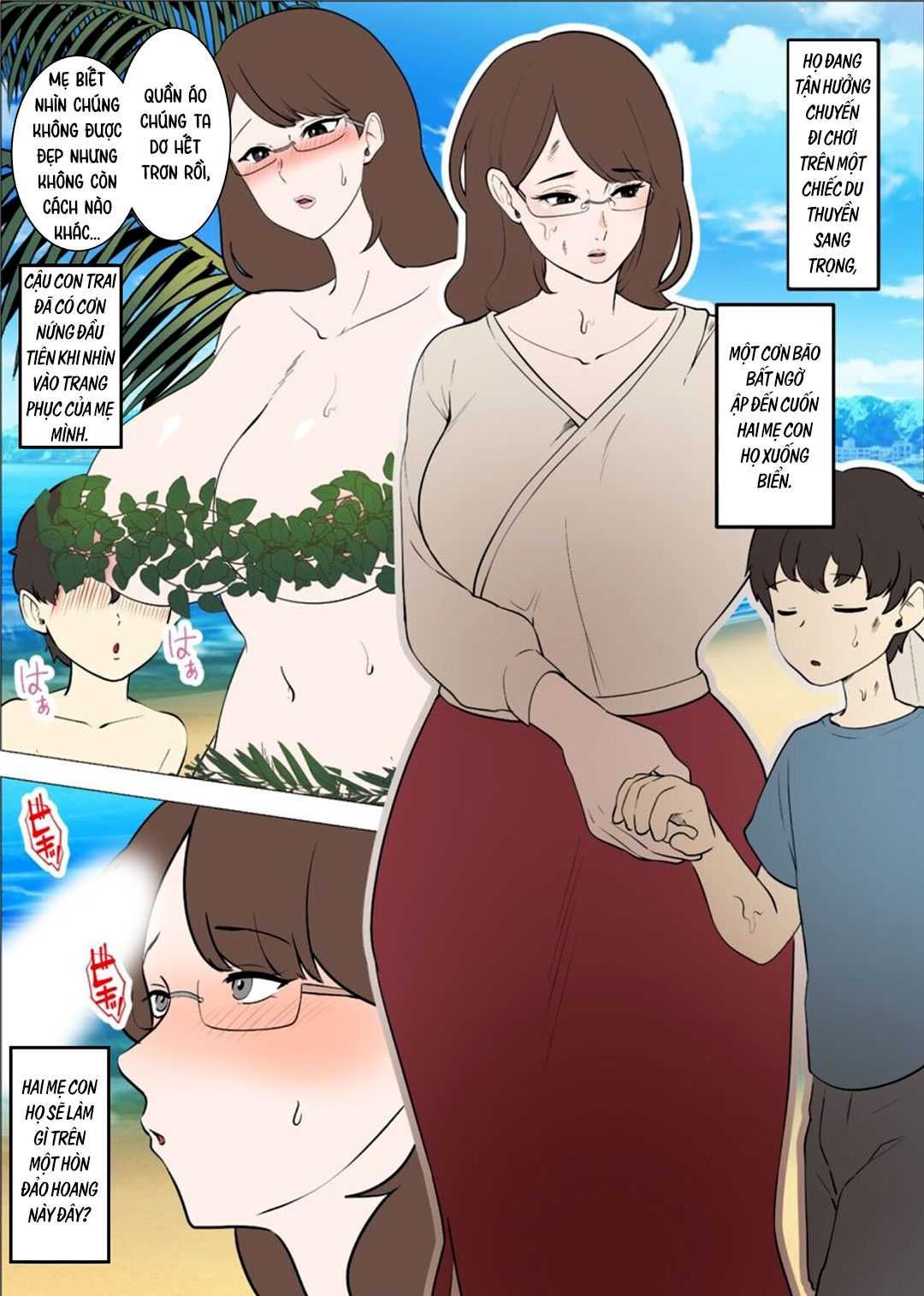 đọc truyện Mẹ Và Con Trai Dạt Vào Hoang Đảo Chương 1 ảnh 2 tại Thiên Thai Truyện