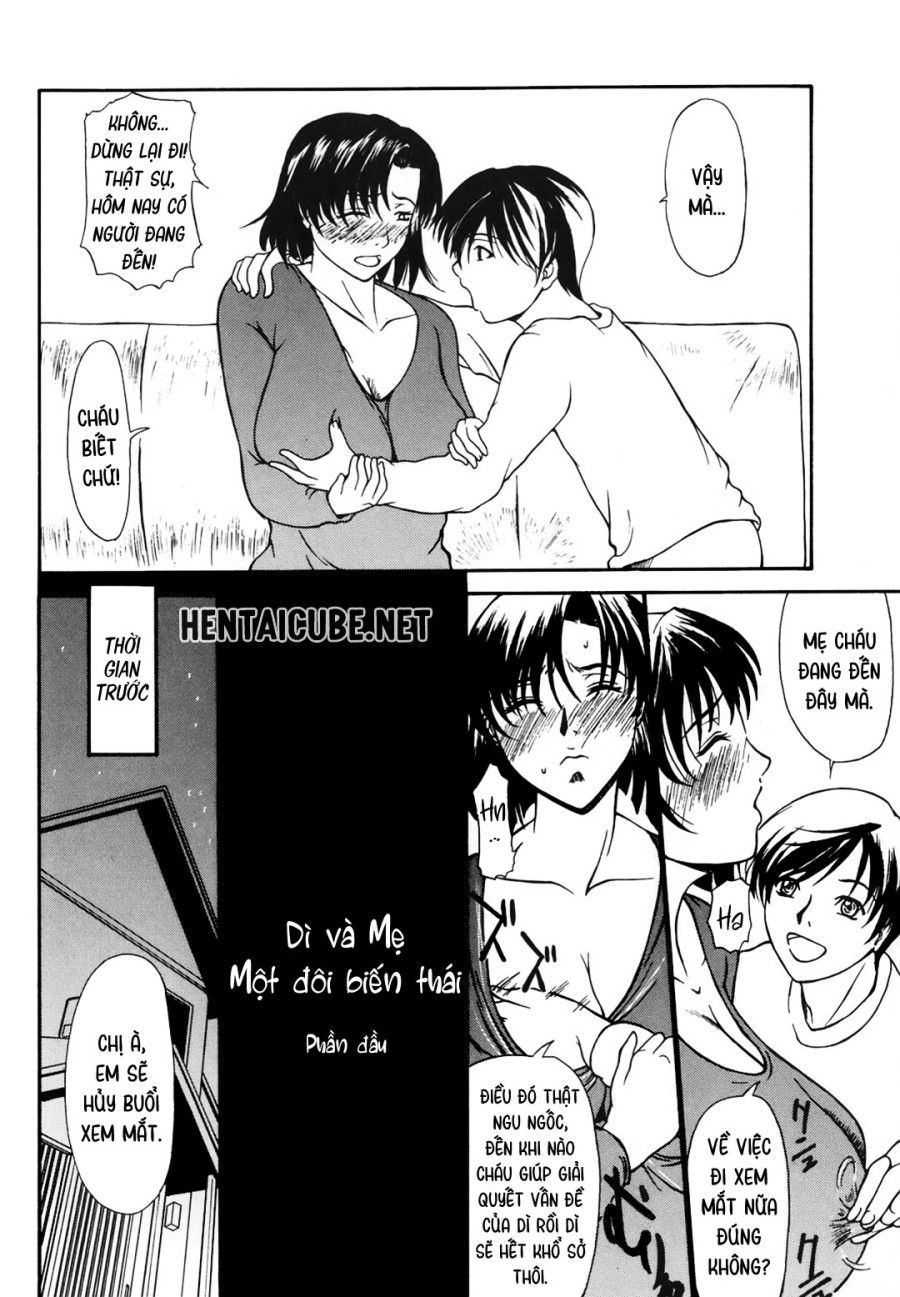 Mẹ Và Dì Bộ Đôi Biến Thái Chương 1 page 3 - Giả Dược
