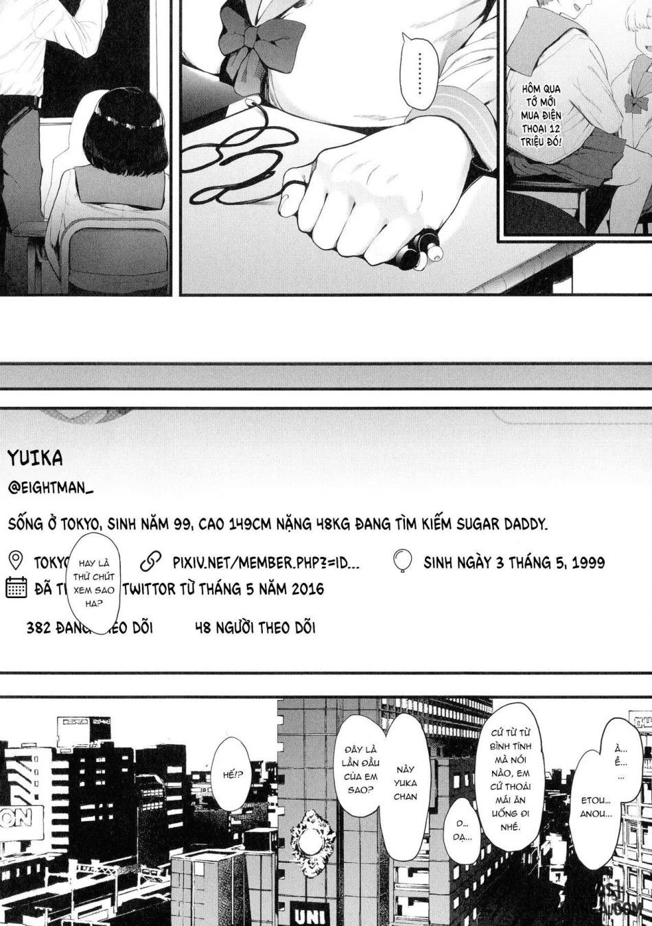 Mebuki Chương 10 page 5 - Giả Dược