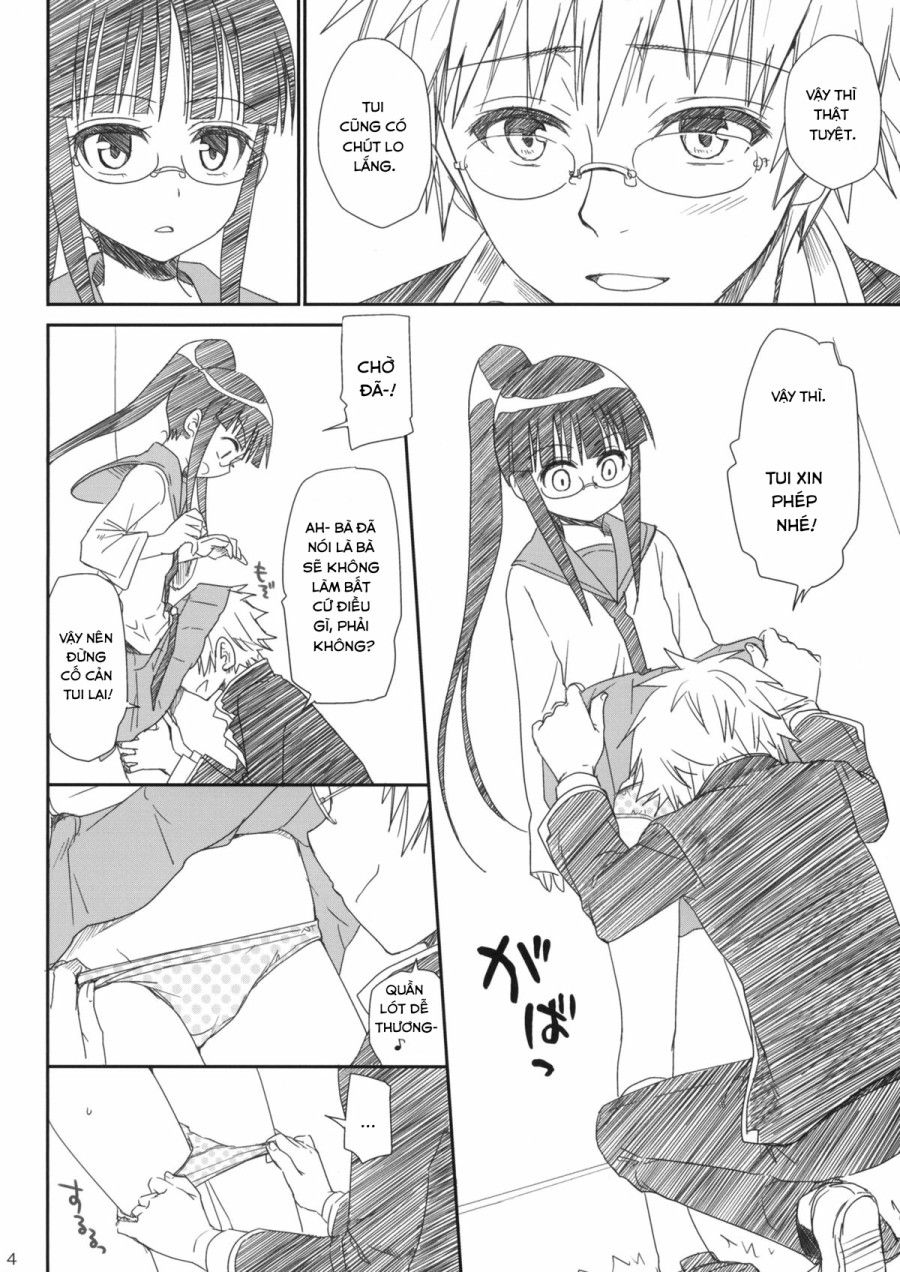 Megane No Yoshimi (nisekoi). Oneshot page 4 - Giả Dược