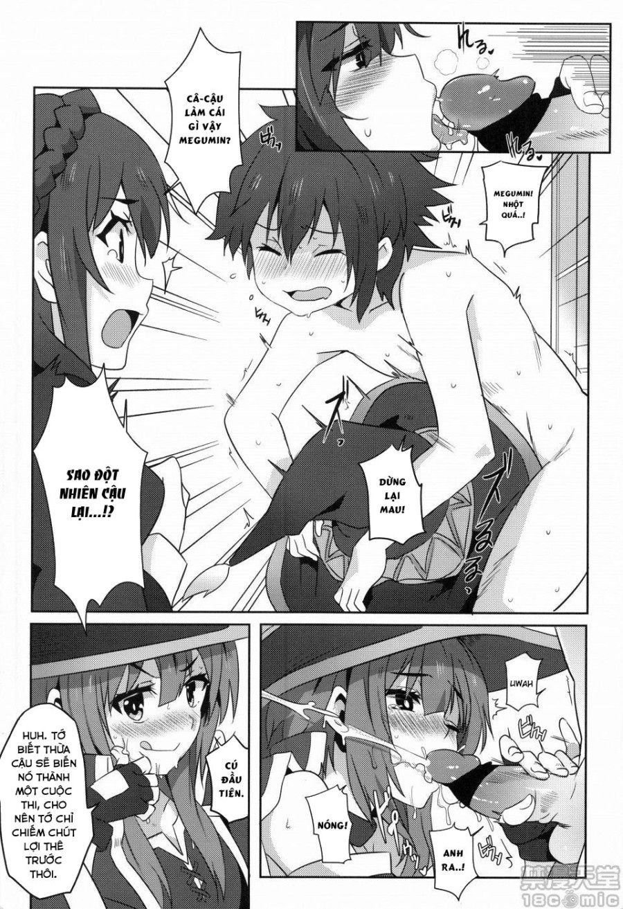 Megumin Ni Kareina Shasei O! 2 (kono Subarashii Sekai Ni Syukufuku O!) Oneshot page 11 - Giả Dược