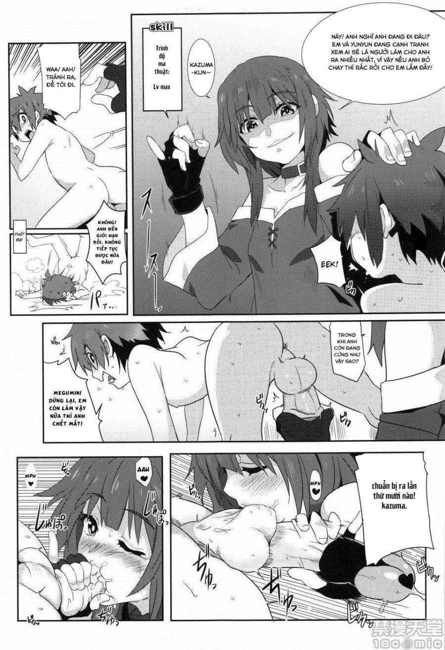 Megumin Ni Kareina Shasei O! 2 (kono Subarashii Sekai Ni Syukufuku O!) Oneshot page 16 - Giả Dược