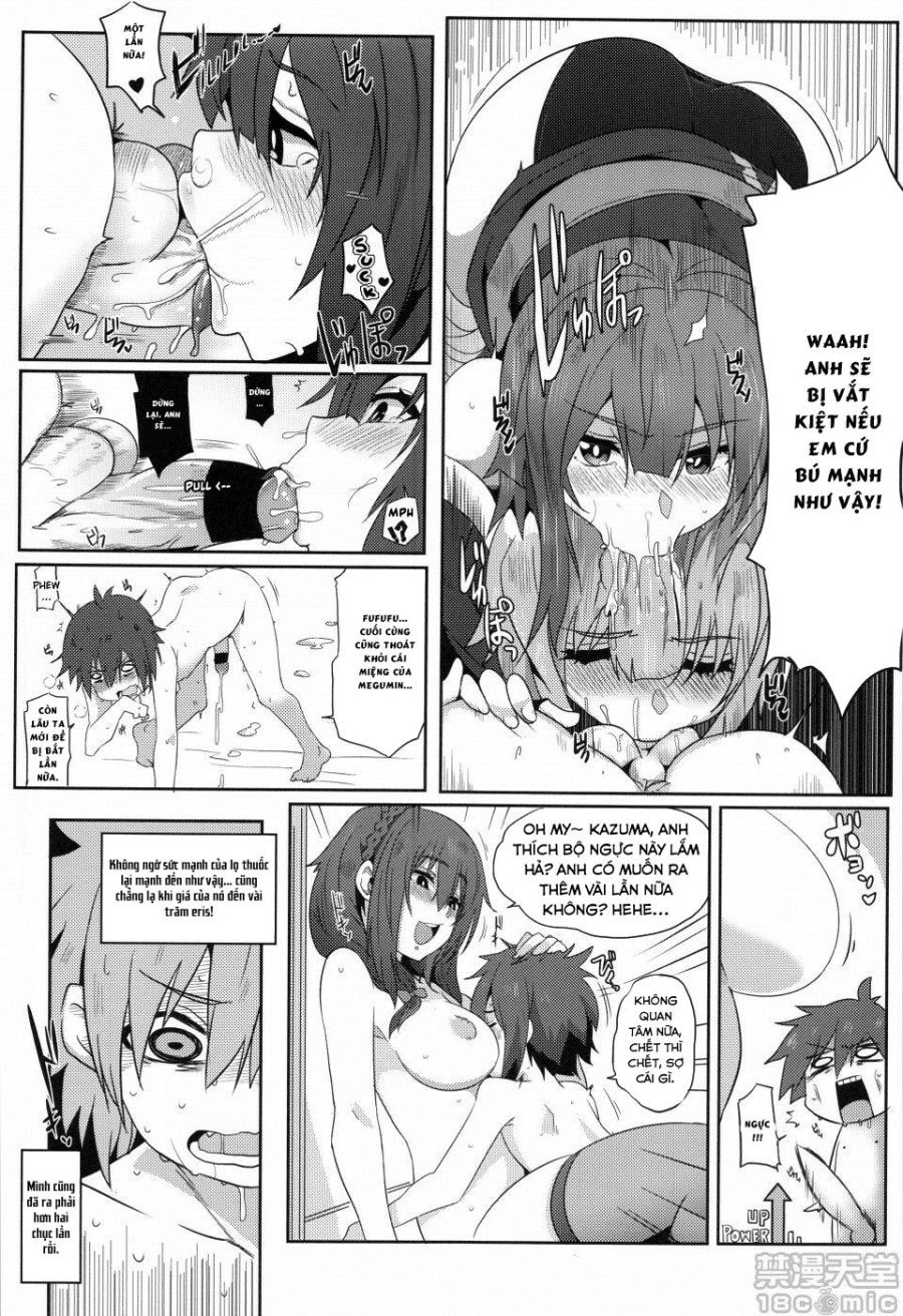 Megumin Ni Kareina Shasei O! 2 (kono Subarashii Sekai Ni Syukufuku O!) Oneshot page 17 - Giả Dược