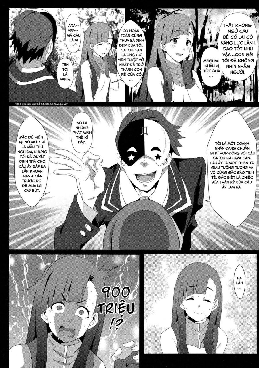 Megumin Ni Kareina Shasei O! Oneshot page 6 - Giả Dược
