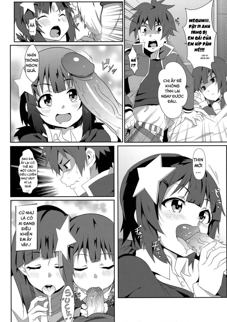 Megumin Ni Kareina Shasei O! Oneshot page 10 - Giả Dược