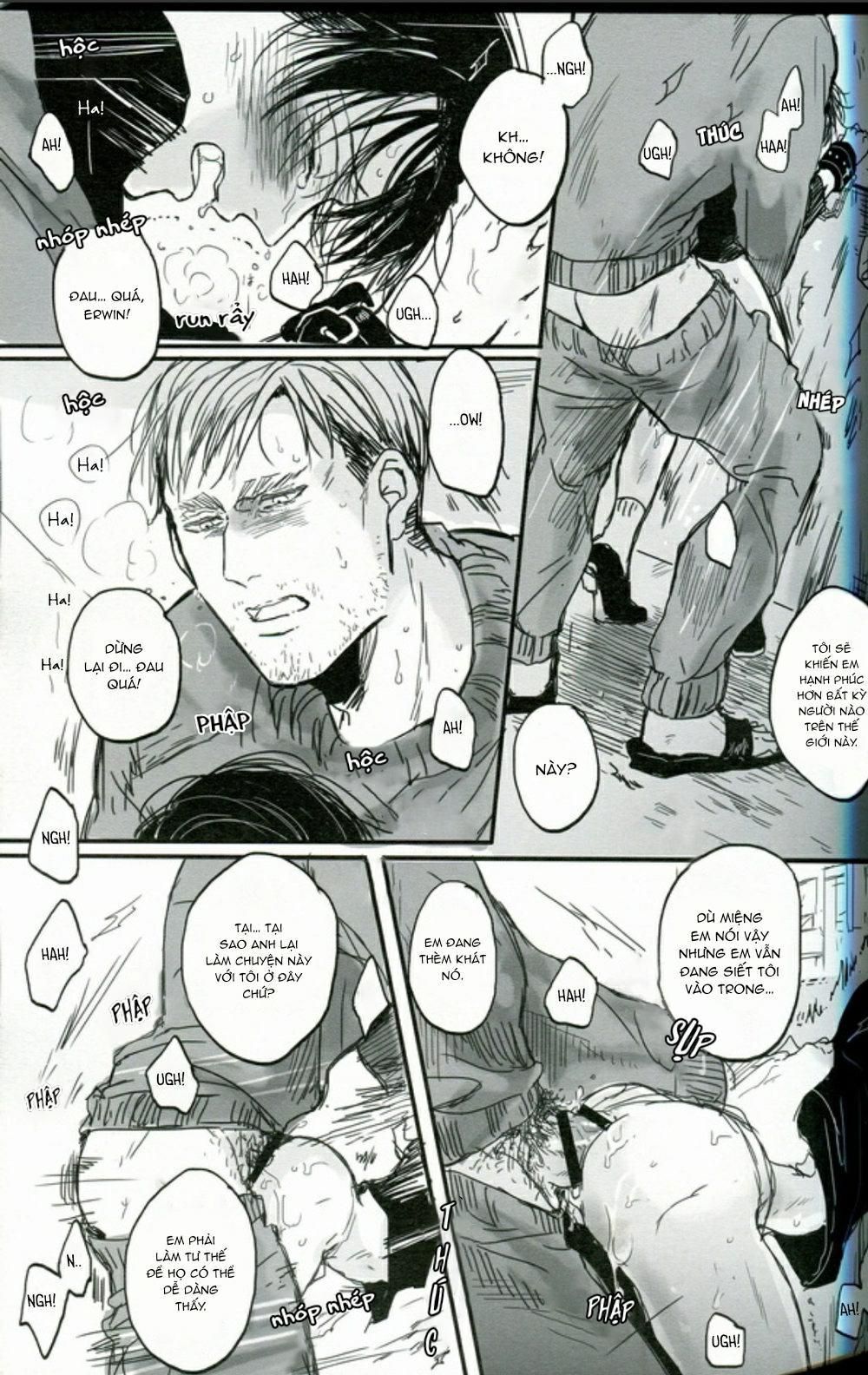 đọc truyện Melomelow/hyura Misshitsu Paraiso – Attack On Titan Dj Chương 1 ảnh 38 tại Truyện Dạ Ký