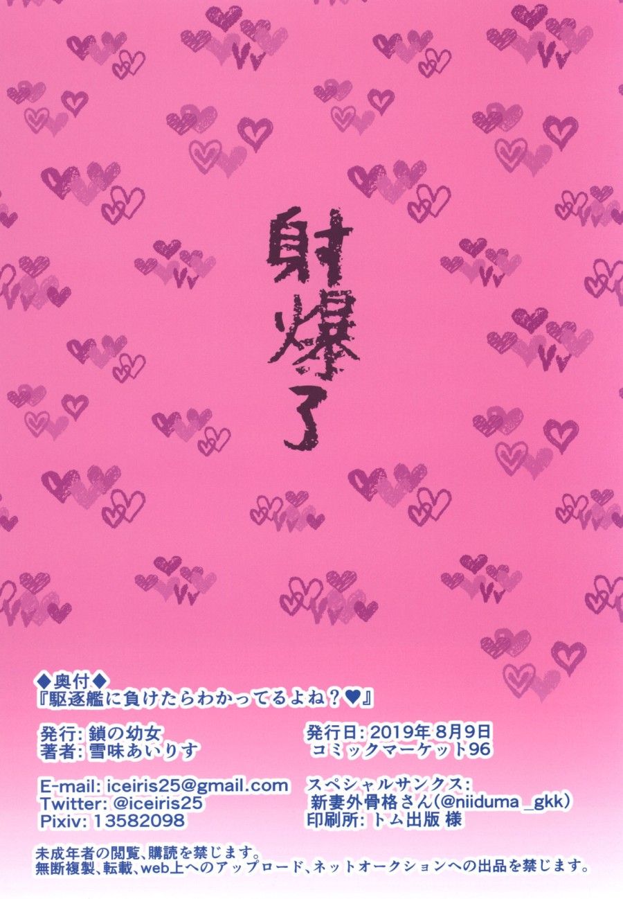 đọc truyện Mesugaki Ni Maketara Wakatteru Yo Ne (azur Lane) Oneshot ảnh 21 tại Thiên Thai Truyện