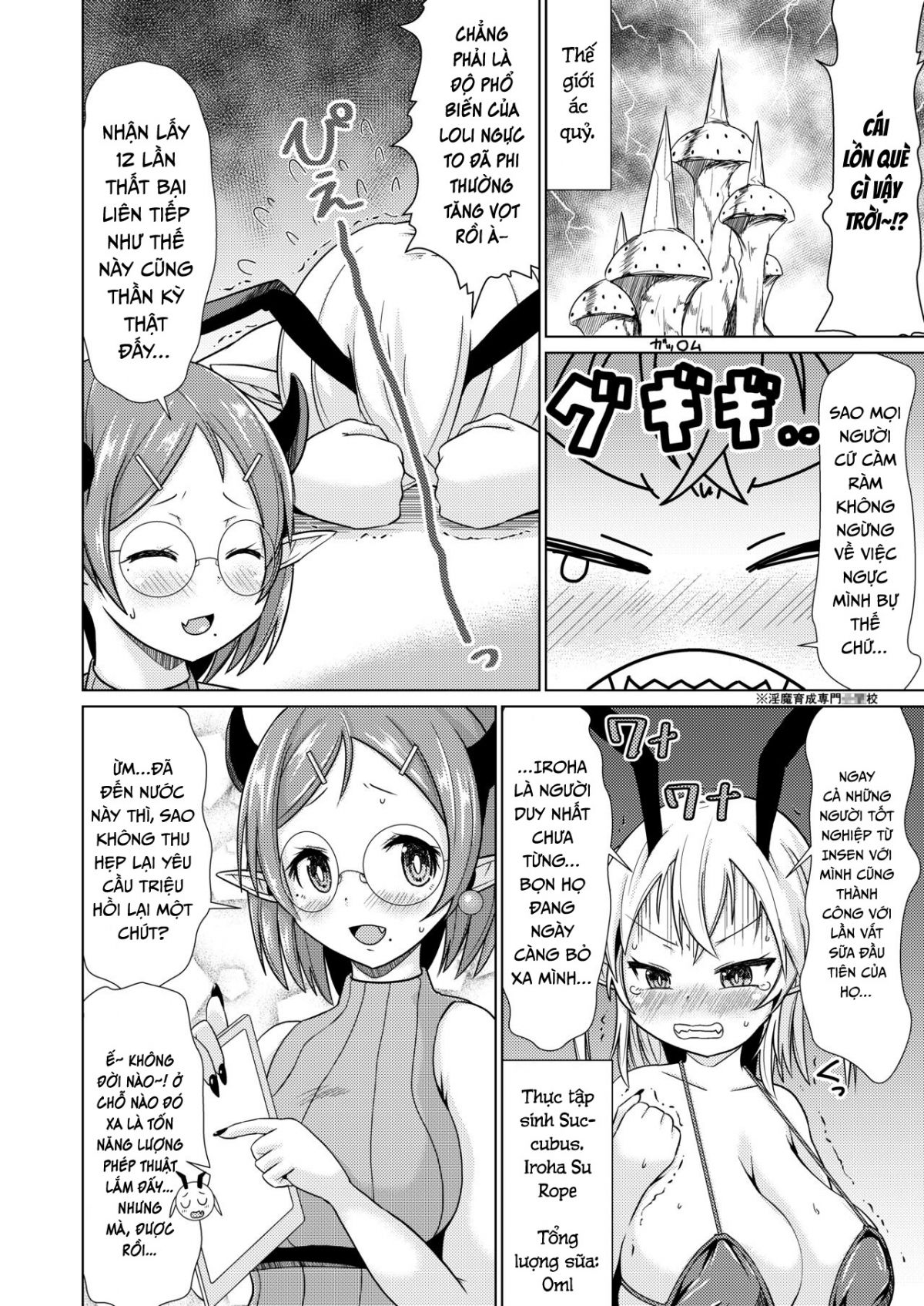 đọc truyện Mesugaki Succubus-chan, Hatsu Shigoto De Wakaraserareru Oneshot ảnh 4 tại Giả Dược