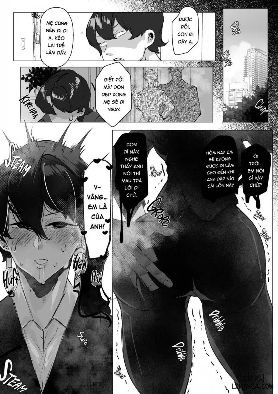 Miboujin Single Mother Wa Kaisha No Joushi Ni Mainichi Oneshot page 15 - Giả Dược
