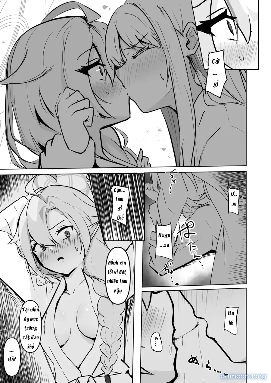 đọc truyện [michinoku Lunch (michinoku)] Hyakuka Ryouran (blue Archive) [digital] Ayame Nagusa ảnh 8 tại Thiên Thai Truyện