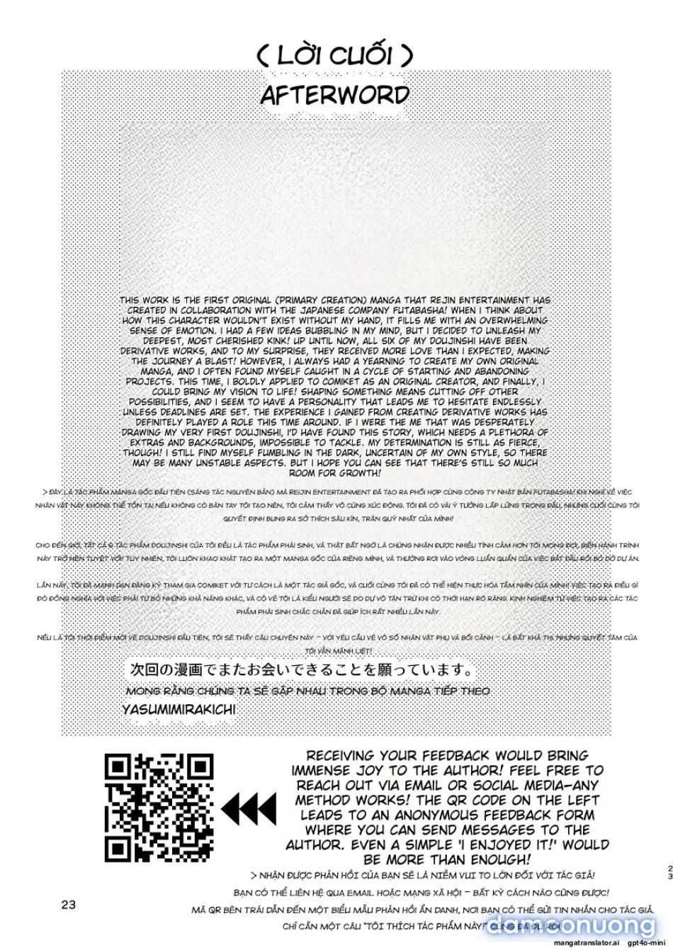 đọc truyện Miễn Là Tôi Không Có Thai Trong 1 Tháng, Tôi Sẽ Trở Lại Là Con Trai! Chương 1 ảnh 24 tại Thiên Thai Truyện